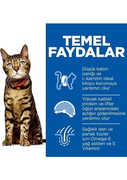 Hills Light Tavuklu Yetişkin Diyet Kedi Maması 1.5 kg modelleri