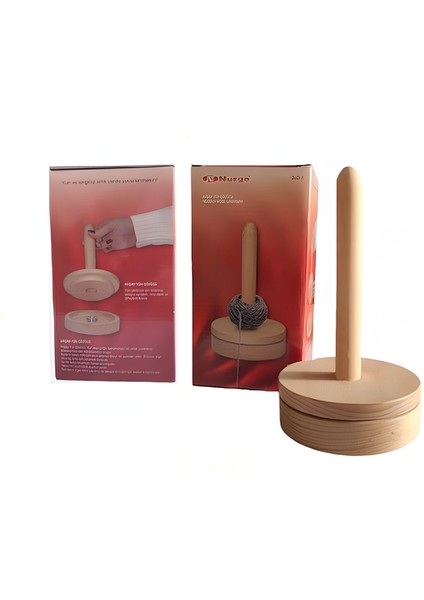 Ahşap Yün Tutucu 240-6