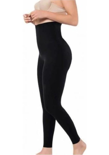 Yüksek Bel Korse Tayt