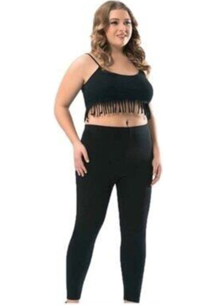 Kadın Battal Düz Uzun Bayan Yüksek Bel Penye Tayt Pantolon fiyatları