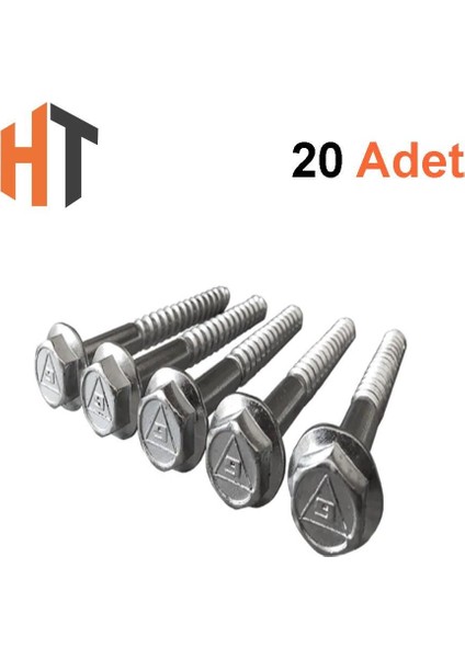 Trifon Asfalt Montaj Vidası 10 x 100 mm 20 Adet