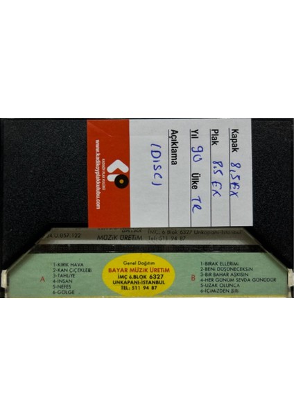 Banu- Kırık Hava Kaset fiyatları