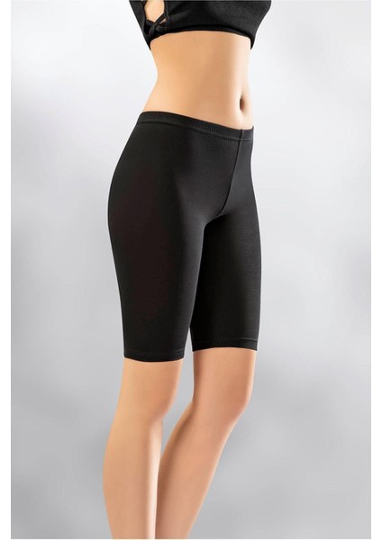 Kadın Siyah Dizüstü Tayt