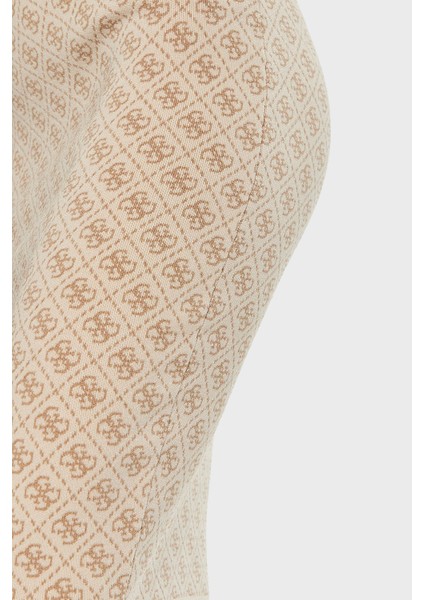 Lise Tamamı Logolu Slim Fit Normal Bel Triko Mini Etek W4BD53Z37K0 Bayan Etek W4BD53 Z37K0 F05O indirimleri