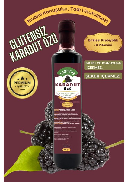 Karadut Özü 680 G - Bitkisel Prebiyotik + C Vitamini - Şeker Ilavesiz, Katkı Koruyucu Içermez modelleri