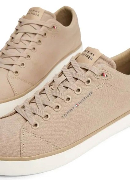 Th Hı Vulc Low Core Canva Krem Erkek Sneaker modelleri
