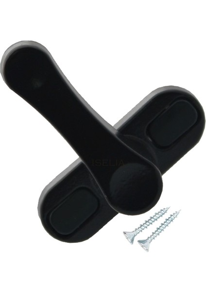 Pencere Kilidi Kapı ve Pencere Emniyet Aparatı Güvenlik Ürünü Kilit Siyah