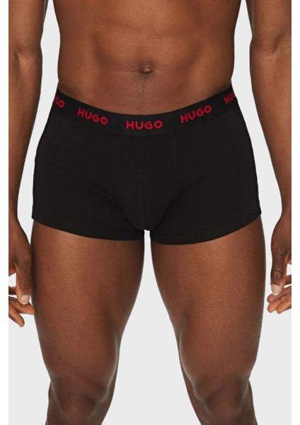 Logolu Streç Pamuklu 3 Pack Boxer Erkek Boxer 50532611 010 indirimleri