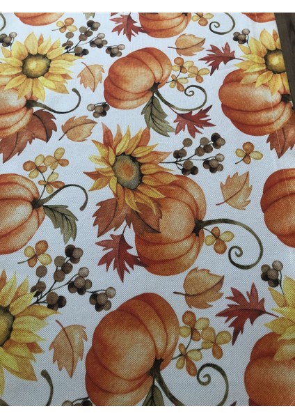 Balkabağı Desenli Runner fırsatları