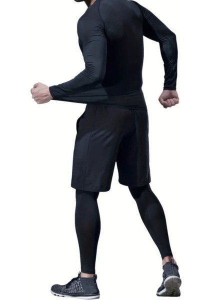 Uzun Termal Sporcu Taytı Futbol Tayt Şort Altı Tayt modelleri