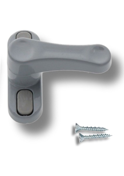 Gri Pencere Emniyet Kilidi Çocuk Hırsız Kilidi Çekmeli Metal Kilit indirimleri