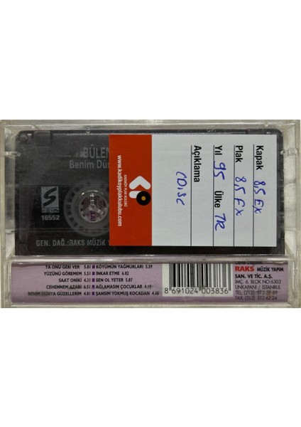 Bülent Ersoy- Benim Dünya Güzellerim Kaset fiyatları