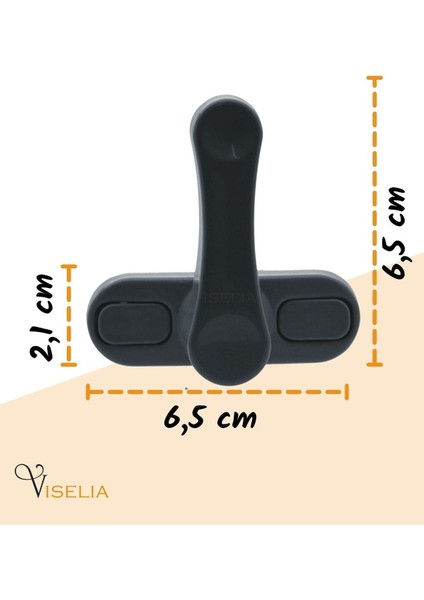 Antrasit Pencere Emniyet Kilidi Çocuk Hırsız Kilidi Çekmeli Metal Kilit