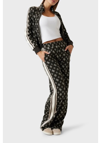 Peony 4g Logo Baskılı Regular Fit Dik Yaka Crop Sweat V5YQ07K0282 Bayan Sweat V5YQ07 K0282 FJ8C fiyatları