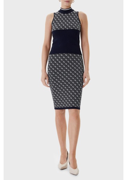 Sl Rn Lise 4g Logolu Slim Fit Yarım Balıkçı Yaka Triko Kazak W3YR26Z37K0 Bayan Kazak W3YR26 Z37K0 Fbcf fiyatları