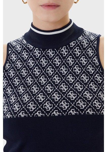 Sl Rn Lise 4g Logolu Slim Fit Yarım Balıkçı Yaka Triko Kazak W3YR26Z37K0 Bayan Kazak W3YR26 Z37K0 Fbcf fırsatları