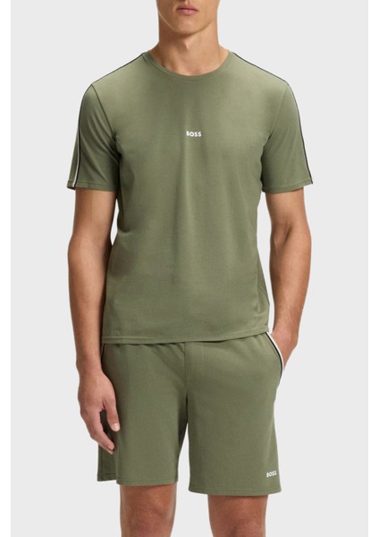 Pamuklu Regular Fit Bisiklet Yaka Logolu T Shirt Erkek T Shirt 50545930 349 fiyatları