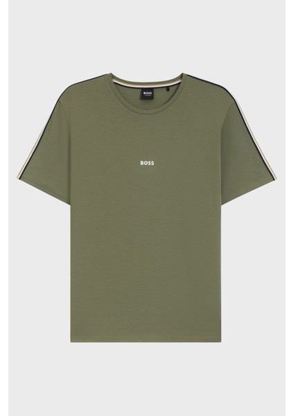 Pamuklu Regular Fit Bisiklet Yaka Logolu T Shirt Erkek T Shirt 50545930 349 indirimleri