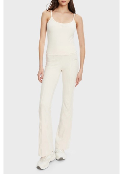 Margot Logolu Slim Fit Yuvarlak Yaka Ince Askılı Top V5RP09KCD02 Bayan Top V5RP09 KCD02 G6K5 fiyatları