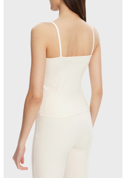 Margot Logolu Slim Fit Yuvarlak Yaka Ince Askılı Top V5RP09KCD02 Bayan Top V5RP09 KCD02 G6K5 modelleri