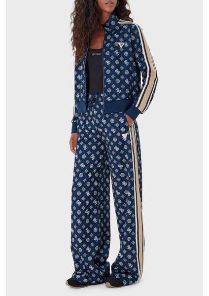 Peony 4g Logo Baskılı Regular Fit Yüksek Bel Jogger Pantolon V5YB10K0282 Bayan Pantolon V5YB10 K0282 Fbbq fiyatları