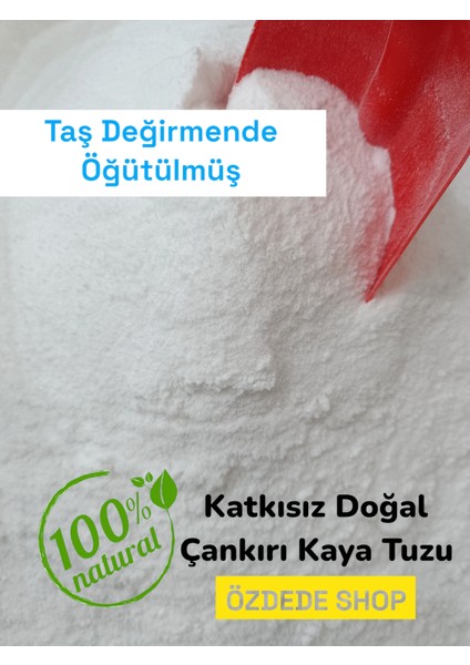 Taş Değirmende Öğütülmüş Çankırı Doğal Kristal Kaya Sofra Tuzu 5 kg Mavi Etiket fiyatları