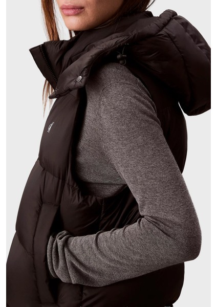Kapitoneli Boxy Fit Kapüşonlu Şişme Yelek LV047D500GUB1 Bayan Yelek LV047D500G Ub1 modelleri