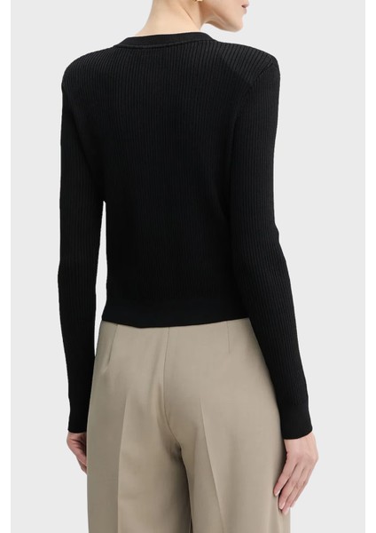 Ls Cn Emmie Regular Fit Bisiklet Yaka Düğmeli Triko Hırka W5YR09Z0130 Bayan Hırka W5YR09 Z0130 Jblk fırsatları