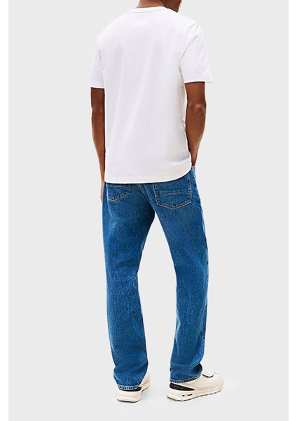 % 100 Pamuk Regular Fit Bisiklet Yaka Logolu T Shirt Erkek T Shirt MW0MW39357 Ybr modelleri