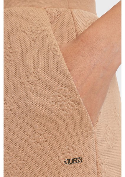 3D Peony Jakarlı Streç Pamuklu Relaxed Fit Jogger Pantolon V5YB19KBSL2 Bayan Pantolon V5YB19 Kbsl2 Fndq fırsatları