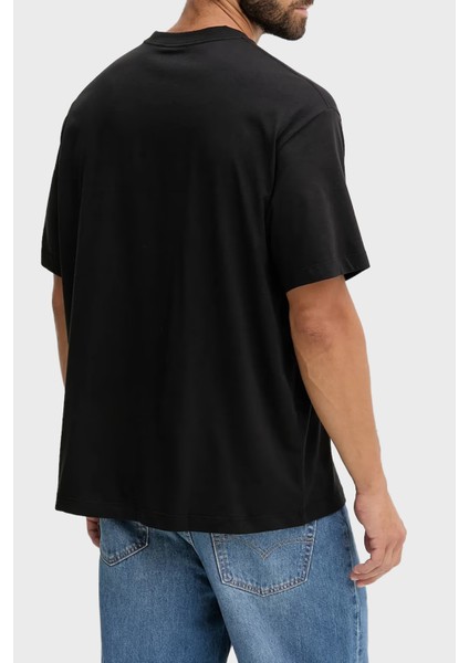 % 100 Pamuk Regular Fit Bisiklet Yaka Logolu T Shirt LV04RC856GUB1 Erkek T Shirt LV04RC856G Ub1 fiyatları