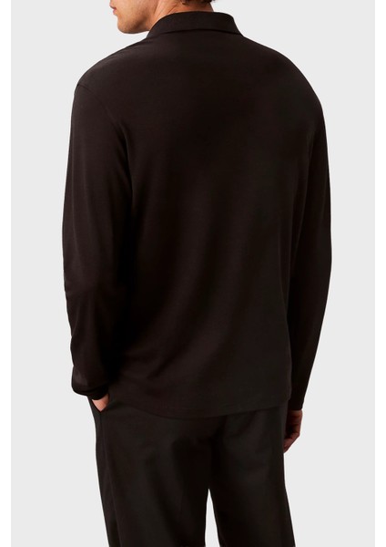 Pamuklu Regular Fit Düğmeli Polo Yaka Sweat LV040EM909GRO Erkek Polo Yaka Sweat LV040EM909 Gro modelleri