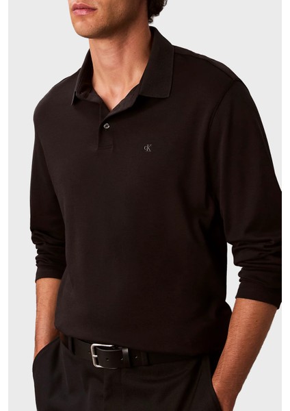 Pamuklu Regular Fit Düğmeli Polo Yaka Sweat LV040EM909GRO Erkek Polo Yaka Sweat LV040EM909 Gro fırsatları