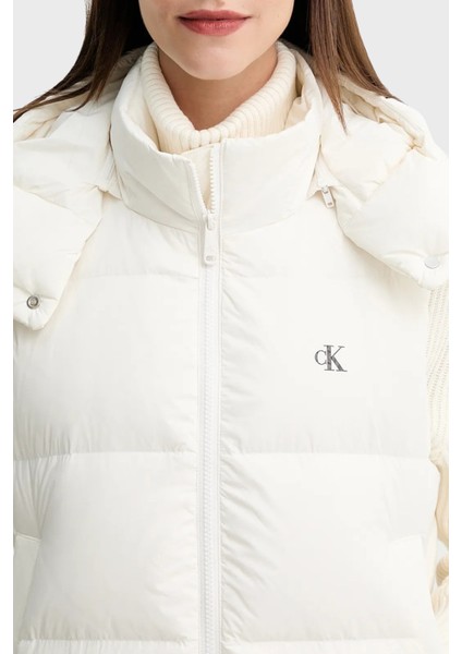 Kapitoneli Boxy Fit Kapüşonlu Şişme Yelek LV047D500GVDV Bayan Yelek LV047D500G Vdv fırsatları