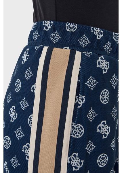 Peony 4g Logo Baskılı Regular Fit Yüksek Bel Jogger Pantolon V5YB10K0282 Bayan Pantolon V5YB10 K0282 Fbbq indirimleri