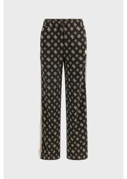 Peony 4g Logo Baskılı Regular Fit Yüksek Bel Jogger Pantolon V5YB10K0282 Bayan Pantolon V5YB10 K0282 FJ8C indirimleri