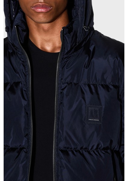 Kuş Tüyü Dolgulu Çıkarılabilir Kapüşonlu Şişme Mont Erkek Mont XM000348 AF12286 UB101 fırsatları