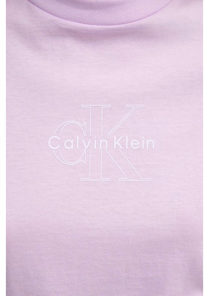 % 100 Pamuk Regular Fit Bisiklet Yaka Logolu T Shirt LV047C863GXEF Bayan T Shirt LV047C863G Xef fırsatları