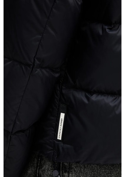 Kuş Tüyü Dolgulu Regular Fit Dik Yaka Şişme Mont Erkek Mont XM001575 AF16927 UB101