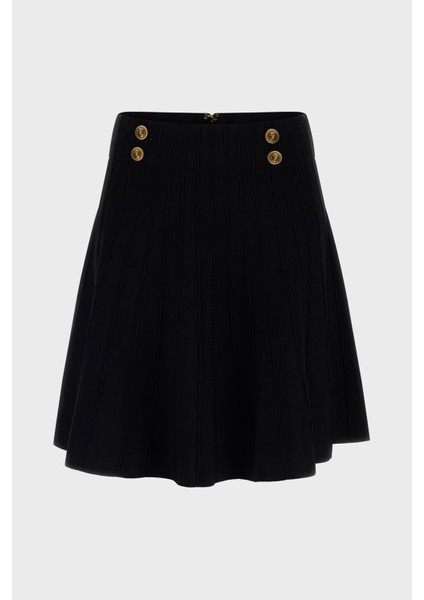 Emmie Regular Fit Normal Bel Mini Boy Triko Etek W5YD65Z0130 Bayan Etek W5YD65 Z0130 Jblk indirimleri