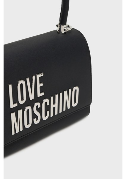 Logolu Çıkarılabilir Zincir Askılı Çanta Bayan Çanta JC4024PP1NKD000B