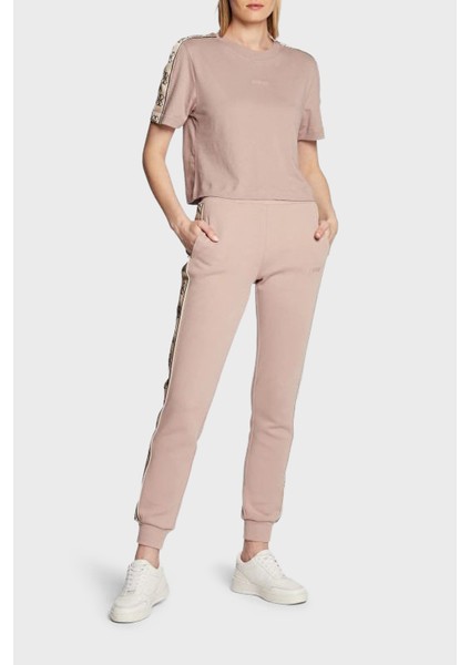 Britney Logolu % 100 Pamuk Bisiklet Yaka Crop T Shirt V3RI08I3Z14 Bayan T Shirt V3RI08 I3Z14 A90F fiyatları