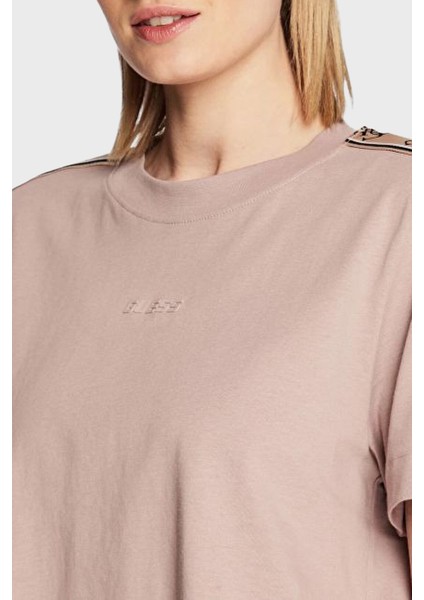 Britney Logolu % 100 Pamuk Bisiklet Yaka Crop T Shirt V3RI08I3Z14 Bayan T Shirt V3RI08 I3Z14 A90F fırsatları