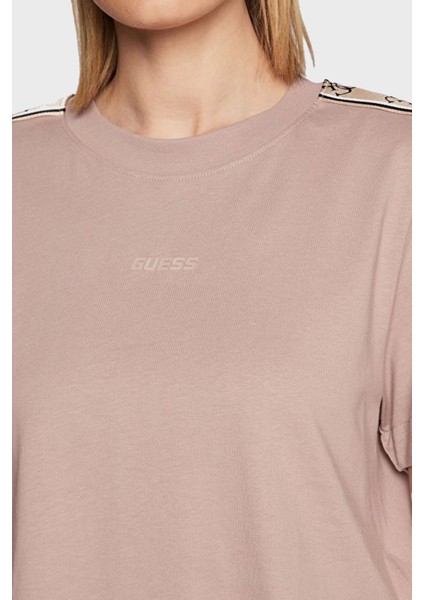 Britney Logolu % 100 Pamuk Bisiklet Yaka Crop T Shirt V3RI08I3Z14 Bayan T Shirt V3RI08 I3Z14 A90F indirimleri