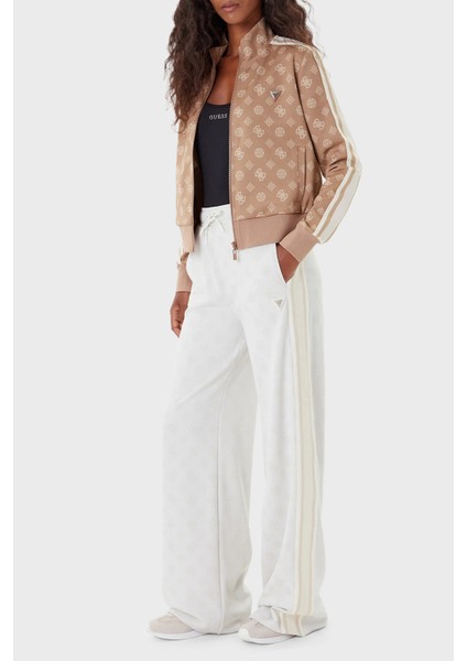 Peony 4g Logo Baskılı Regular Fit Yüksek Bel Jogger Pantolon V5YB10K0282 Bayan Pantolon V5YB10 K0282 F0ER fiyatları