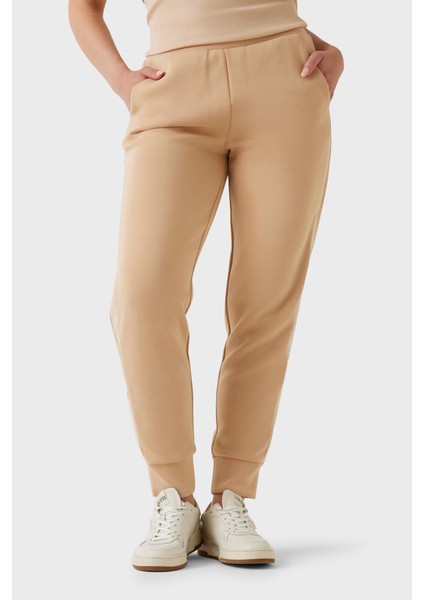 New Victoire Regular Fit Ribanalı Paça Logo Şeritli Pantolon W5YB11KBYE2 Bayan Pantolon W5YB11 Kbye2 A11T