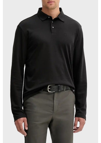 Pamuklu Regular Fit Düğmeli Polo Yaka Sweat LV040EM909UB1 Erkek Polo Yaka Sweat LV040EM909 Ub1
