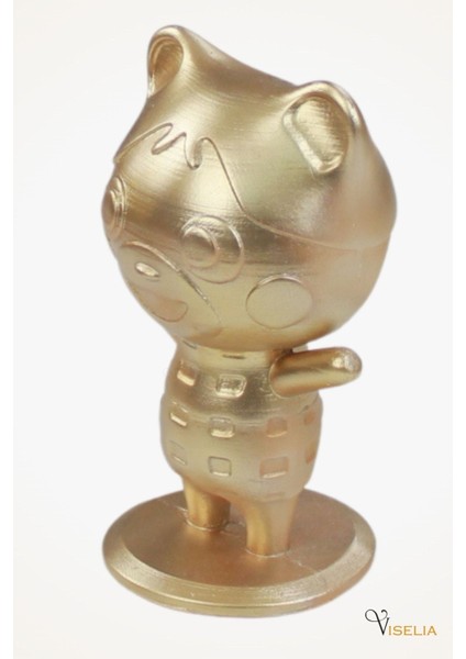 Dekoratif Küçük Ayı Biblo Heykel El Yapımı Hediyelik Süs Eşyası Sevimli Model Tasarım Ürünü