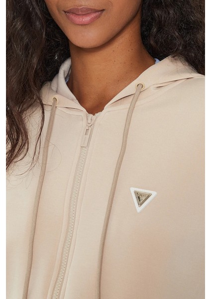Olympe Regular Fit Kapüşonlu Fermuarlı Sweat V4YQ06KCAY2 Bayan Sweat V4YQ06 Kcay2 G1L9 fırsatları