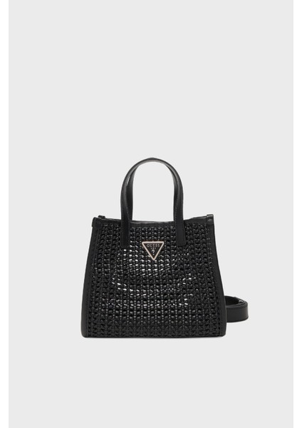 Brigitta Hasır Görünümlü Çıkarılabilir Askılı Mini Çanta HWWZ7206770 Bayan Çanta HWWZ72 06770 Bla indirimleri